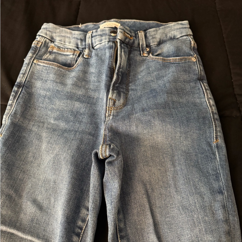 Good American Light Blue Skinny Jeans